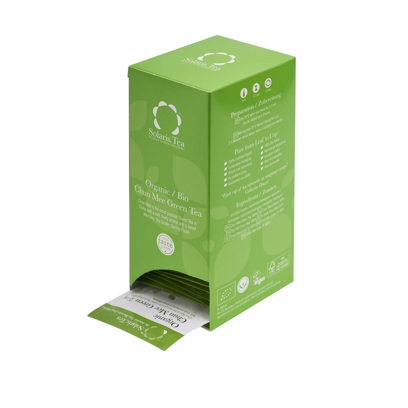 Solaris Tea - Organic Chun Mee Green Tea | 100%