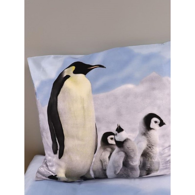 BrandMac Bed Linen Set with Penguin 135 x 200 cm