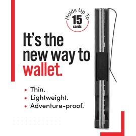 totinit Vault CF RFID wallet - Carbon Fiber w/bottle opener (Black)