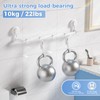 LUXEAR Suction Cup Towel Bar, 24 inches Adjustable Towel Rack