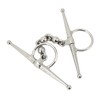 135mm Stainless Steel Horse Mouth Bit Full Cheek Snaffle Bit