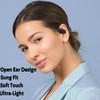 Open Ear Headphone,Bluetooth 5.4 Single Earpiece Handsfree Driving Headset with