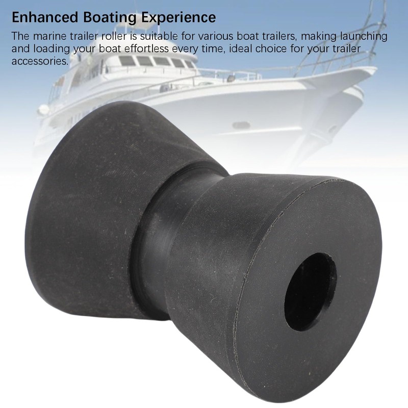 Boat Trailer Roller, 2Pcs 1.5 x 1.9in Boat Trailer Bow