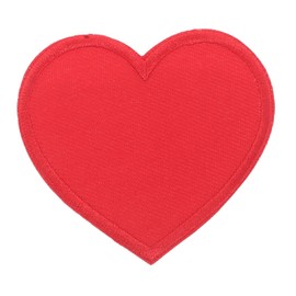 jojofuny Heart Shaped Iron Patches Durable Embroidered Love Appliques for Clothing Bags Hats and DIY Projects Easy Application Versatile Decorations for Personalization