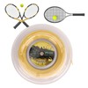 1.25mm Tennis Racket String Double Ribbed Pattern Beat Resistant Polyester