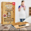 Roach Traps Indoor Sticky (36 Pack) - Glue Traps for