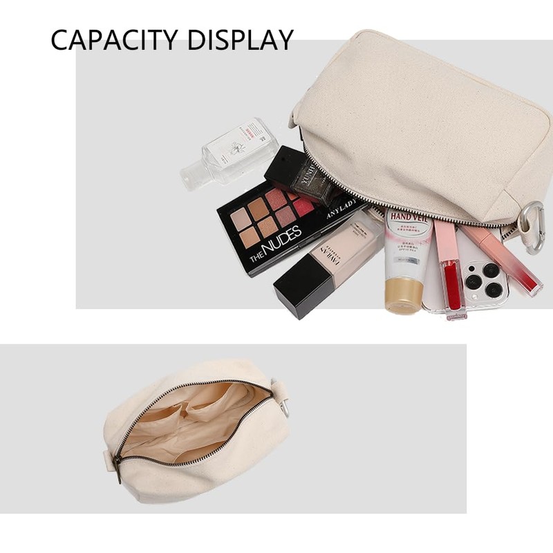 YONBEN Women Cosmetic Toiletry Makeup Bag Pouch Travel Organizer Bag