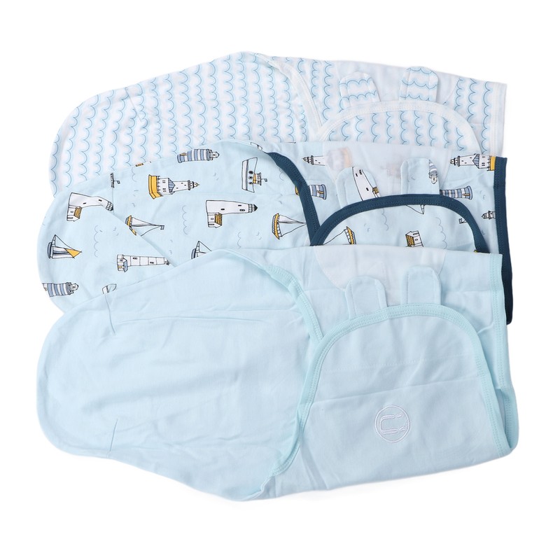 3pcs Baby Swaddle Sleep Sacks Cotton Swaddle Blanket for 0