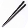 Hand Carved Ebony Chopsticks (1 Pair; Large Size: 9.3 inches