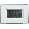 リズム(RHYTHM) 目覚まし時計 電波 デジタル フィットウェーブD194 温度 ・ 湿度 計付き カレンダー