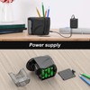Electric Pencil Sharpener Heavy-Duty Helical Blade Sharpener with Adapter/Battery Operated