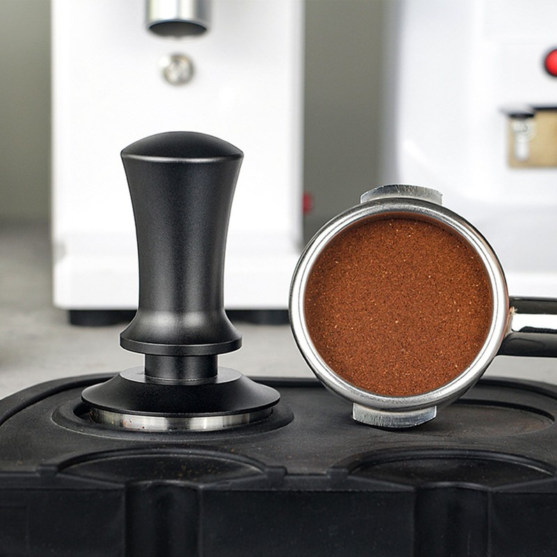 Coffee Tamper Aluminum Alloy Stainless Steel Constant Pressure Spring Powder