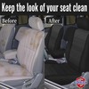EDIETH Premium Knitted Front 60/40 Split Seat Covers for Toyota