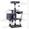 Heybly Cat Tree with Toy, Cat Tower condo for Indoor