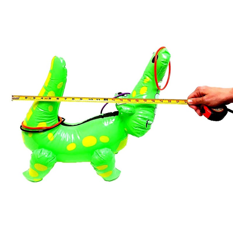 Dondor Enterprises Inflatable Alligator Ring Toss Game, 22" Inches
