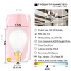 CRLight 2W LED Candelabra Bulb 4000K Daylight White 25W Equivalent