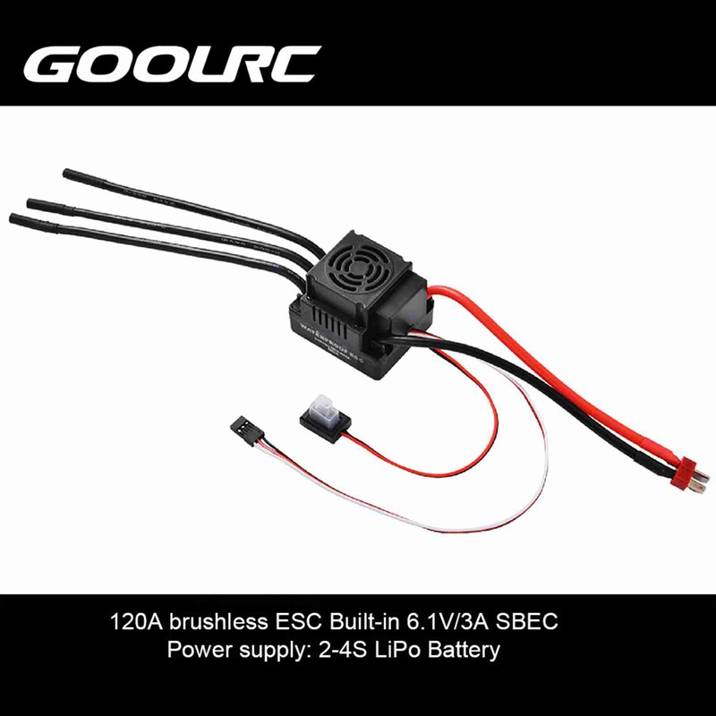 120A Brushless ESC High Power 5.8V 3A SBEC Electronic Speed