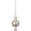 Inge-Glas Christmas Tree Topper, Christmas Tree Decoration, German Product, Lace,
