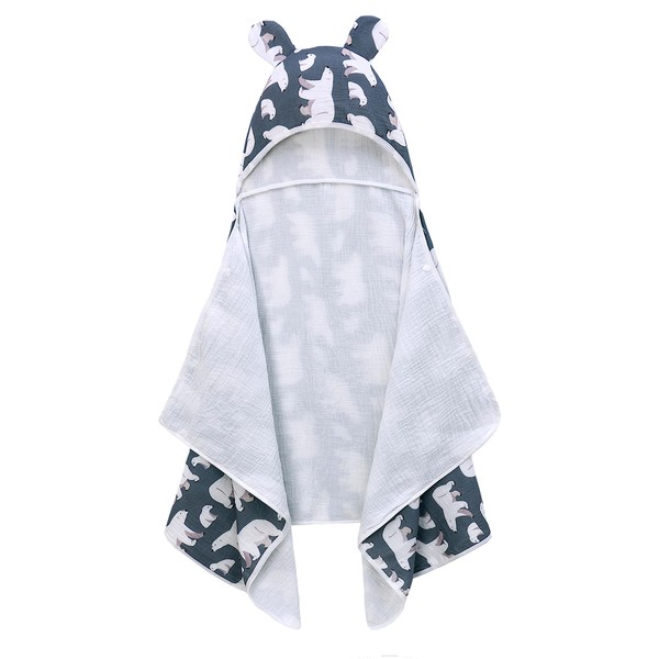 Baby Bath Towel Hooded 100% Cotton Super Soft and Absorbent