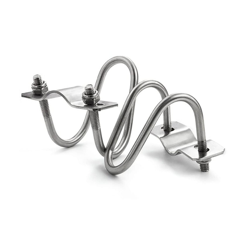 UtySty 4 Pack Cross Pipe Clamp for OD 3/4'' EMT