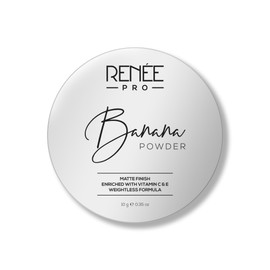 RENEE Pro Banana Loose Powder - Medium Beige - Sets Makeup, Extended Wear & Controls Shine - Vitamin C & E Infused Formula For Flawless Mattified Skin - 10 Gm - All Skin Type