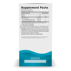 Nordic Naturals - Ultimate Omega 2X, Supports Heart, Brain, and Immune Health, 120 Soft Gels