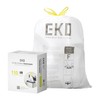 EKO 13 Gallon / 40-60 Liter,110 Count Drawstring Trash Bags,