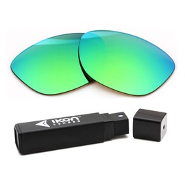 IKON LENSES Replacement Lenses For Oakley Holbrook R (OO9377) Sunglasses (Polarized) (Emerald Green Mirror)