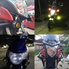 X-STYLE Motorcycle LED Fog Light, Yellow, 10W LED Work Light,