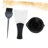 WOONEKY Hair Dye Tool Set Bowl Brush Dyeing Plate Prevent