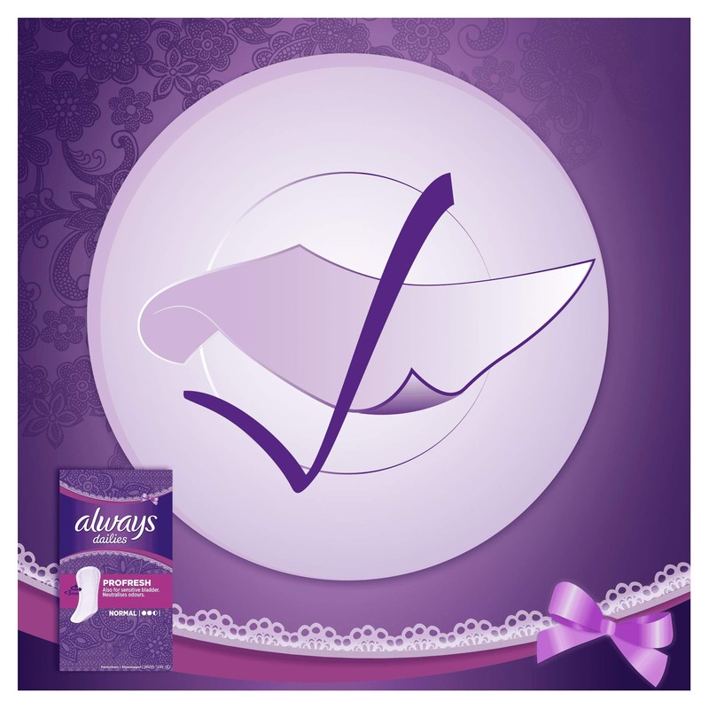Always Profresh Slipeinlagen Normal, 64 Stück