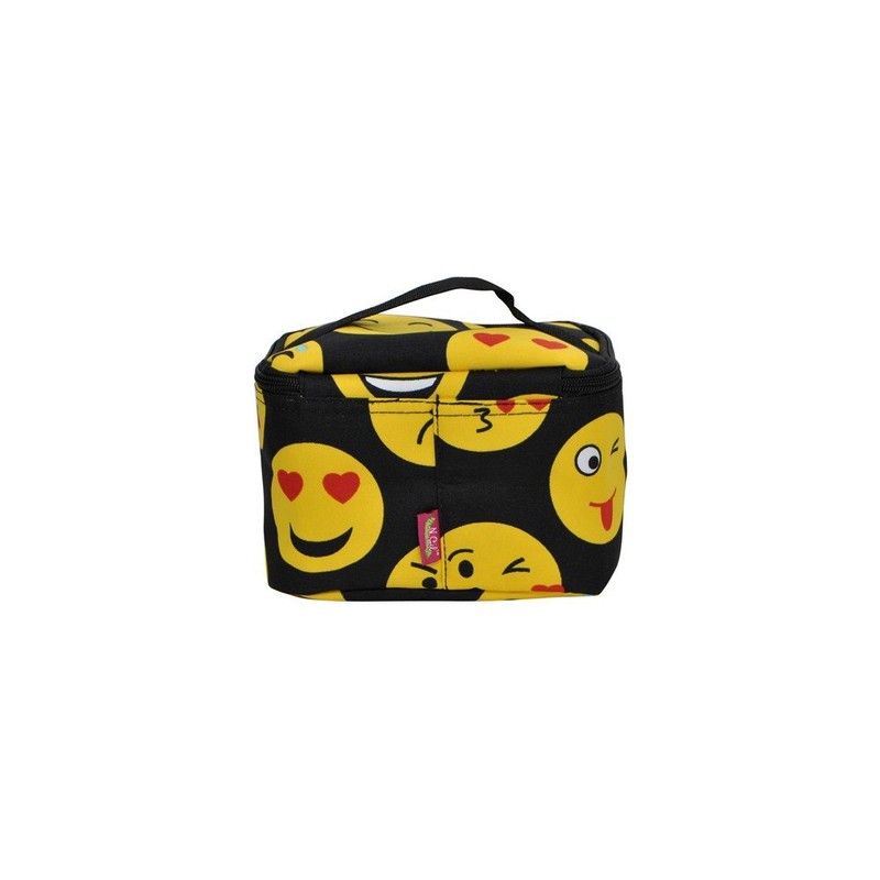 Emoji Faces Print NGIL Cosmetic Case