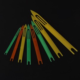 BELOWSYALER Needle,8pcs/Set Fishing Netting Needle Repair Net Line Plastic Shuttles Mending Weaving
