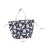 OHPHCALL Creative Japanese Style Lunch Tote Bag Canvas Drawstring Design