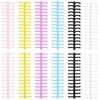 16 PCS Comb Binding Spines Plastic Spiral Binding Coils Binding