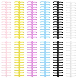 16 PCS Comb Binding Spines Plastic Spiral Binding Coils Binding Combs 30 Rings Click Binding Ring Spiral Book Binder Coils for Student Teacher Business Document File Making Office and School Use