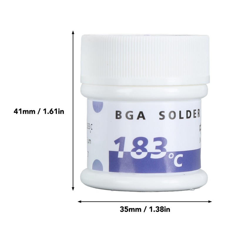 Electronic Chip Solder Paste 50gx2 138℃ and 183℃ Multifunctional Soldering