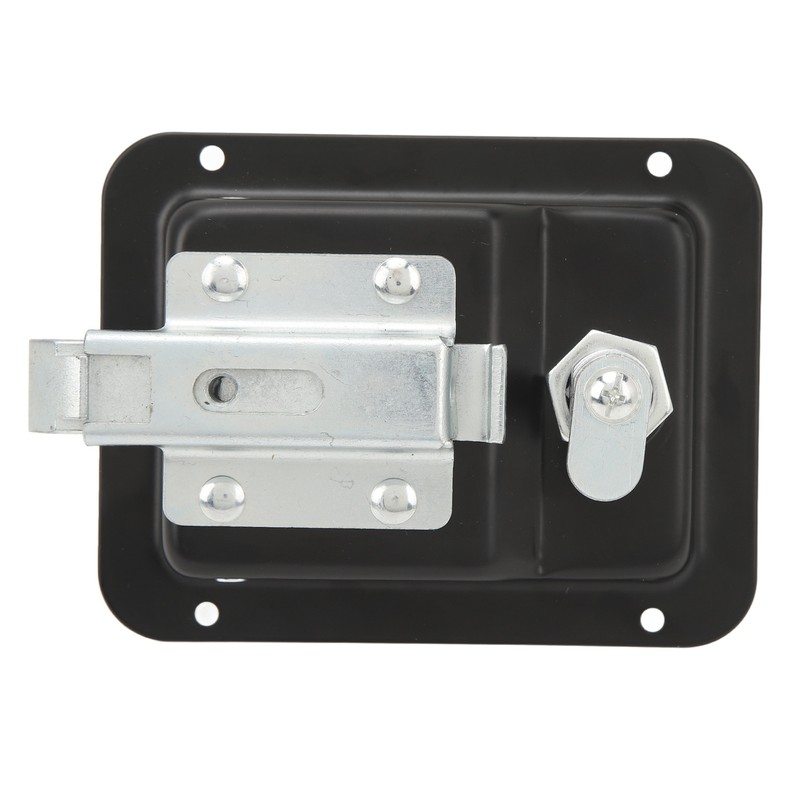 Tool Box Handle Latch with 2 Keys Flush Mount Steel