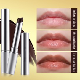 Black Cherry Hydrating Tinted Lip Balm & Lipstick - Honey-Infused Ultra-Moisturizing for Dry Lips, Nourishing Natural Ingredients, Long-Lasting Lip Care Makeup with Subtle Sheen (1 Pcs)