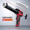 MARSOSAUR Caulk Gun, Non-Drip Electric Caulking Gun with 300 KG