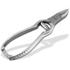 Nail clippers with buffer spring and locking bar 12 cm