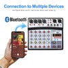 BOMGE 6 Channel Audio Sound Mixer - Professional Digital DJ