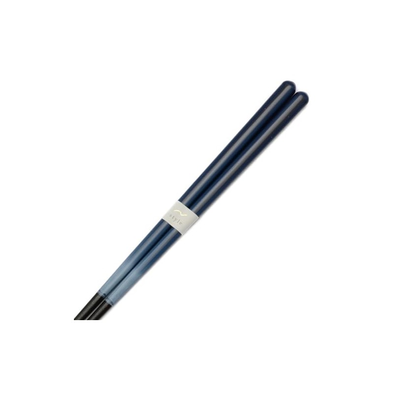 Aoba 253990 Chopsticks, Style Dolce, Blue, 9.1 inches (23 cm),
