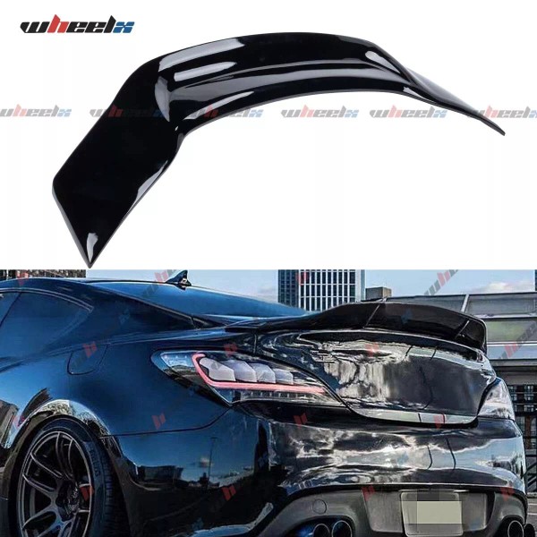 WheelX KDM R STYLE GLOSS BLACK DUCKBILL TRUNK SPOILER WING