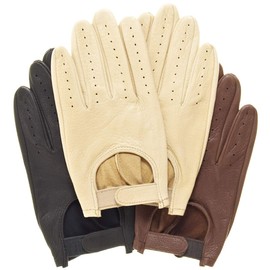 Pratt and Hart Monte Carlo Men's Deerskin Driving Gloves Size M Tan