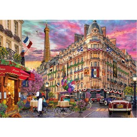 Ceaco - David Maclean - Cities - Bonjour Paris - 1000 Piece Jigsaw Puzzle