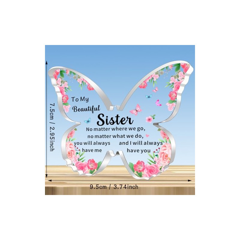 JMIMO Sister Gifts Sister Birthday Christmas Graduation Gifts Keepsake