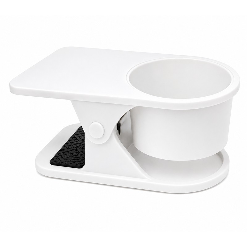 Desk Cup Holder for Drinks – Space-Saving Side Organizer for