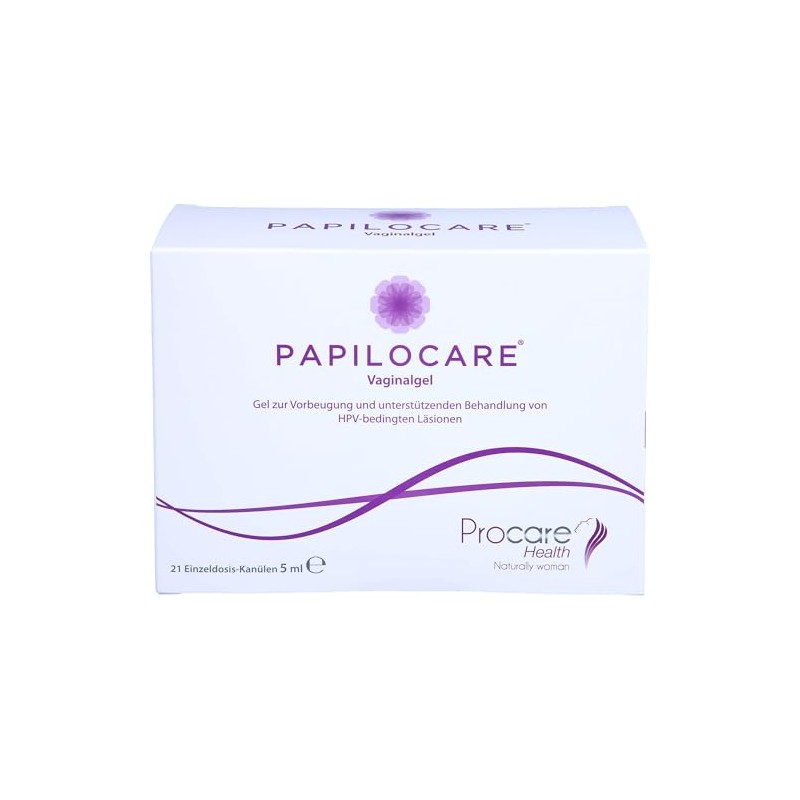 Papilocare Vaginal Gel 21 canulas of 5 ml