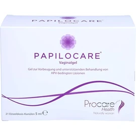 Papilocare Vaginal Gel 21 canulas of 5 ml
